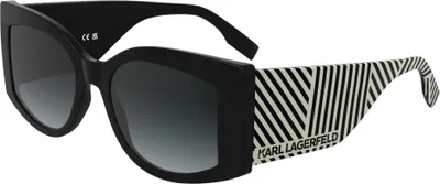 Produktbild von Karl Lagerfeld KL6183S Black 53/19/140 Damen Sonnenbrillen