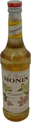 Produktbild von Monin Holunderblüten Sirup blumiges Aroma originelle Drinks 700ml