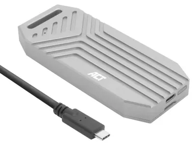 Obrázok produktu pre ACT AC1625, Obal pre SSD, M.2, M.2, PCI Express, 40 Gbit/s, USB pripojenie, Šedá