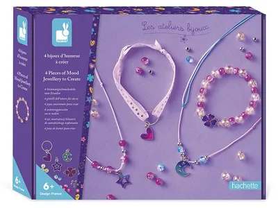 Produktbild von Janod Schmuck Bastelset - Kreatives Schmuckset für Kinder