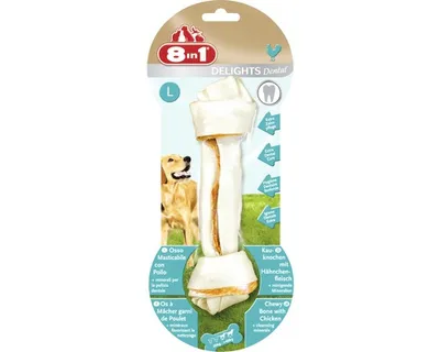 Produktbild von 8in1 Dental Delights Kauknochen L