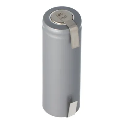 Zdjęcie produktu dla Akumulator odpowiedni do Braun Oral-B Professional Care 500 typ 4729, Braun 3757, FDK 538QV, 43 x 14,5 mm, z bardzo wąskimi wypustkami lutowniczymi o szerokości 3 mm w kształcie litery U