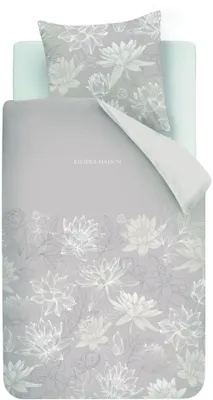 Produktbild von Rivièra Maison Bettwäsche-Set Amelia Taupe Größe 135x200+80x80