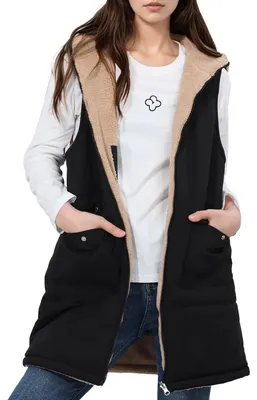 Imagen del producto de Solidchoice: Cárdigan largo para mujer con forro de polar para el invierno