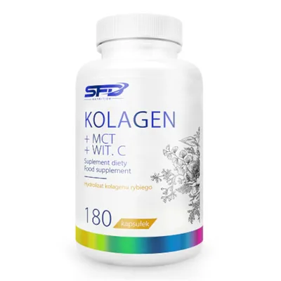 Produktbild von SFD Kolagen + MCT + Witamina C, 180 kapsułek