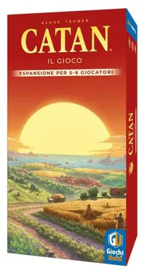 Imagen del producto de Catan: Espansione 5-6 Giocatori (Edizione 2025) – Juego de mesa – Giochi Uniti – 5-6 jugadores – 10+