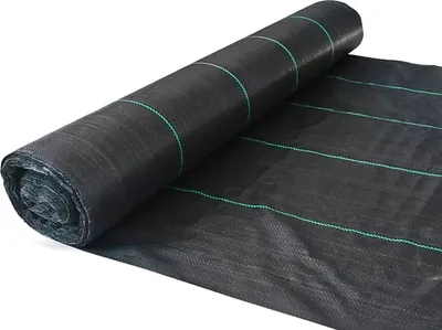 Obrázek produktu pro Síť proti plevelu (role 2,1 x 100 m) Síť proti plevelu, zahradní geotextilie, zahradní tkanina proti plevelu,