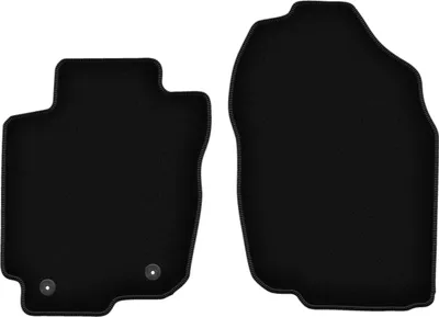 Immagine prodotto di Wielganizator Tappetini anteriori in velluto per Toyota RAV4 IV (2013-2019, Ibrida) neri, set 2 pz, con fissaggi