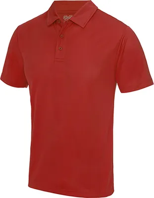 Image de Just Cool JC040 | Cool Sport Poloshirt - Couleur : Fire Red - Taille : L