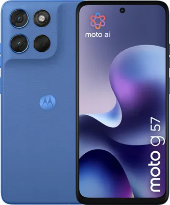 Immagine prodotto di Motorola moto g57 17,1 cm (6.72") Doppia SIM Android 16.0 5G USB tipo-C 8 GB 256 GB 5200 mAh Blu