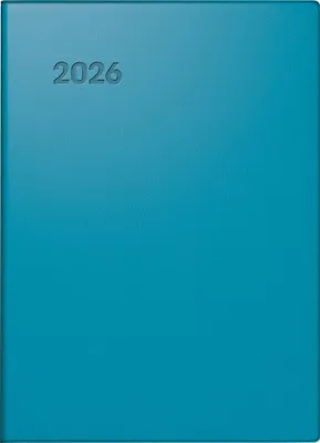 Produktbild von 2026 Brunnen Taschenkalender 731 A6 petrol