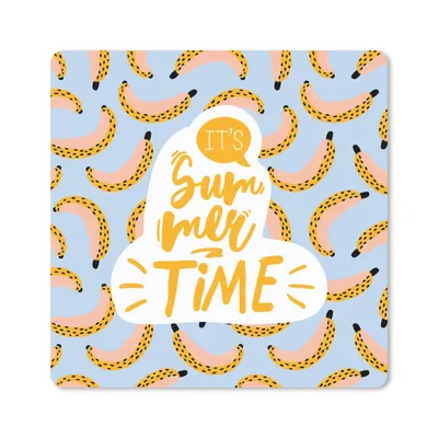 Produktbild von MuchoWow® Mauspad Mousepad Sommer - Banane - Gelb 30x30 cm - Mousepads - Maus Mat - Pad - Mausunterlage - Gaming