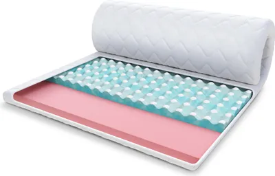 Produktbild von Topper 80x200 cm Matratzenauflage MALTA mit Visco-Schaum Matratzenschoner H2 H4 mit Premium Bezug
