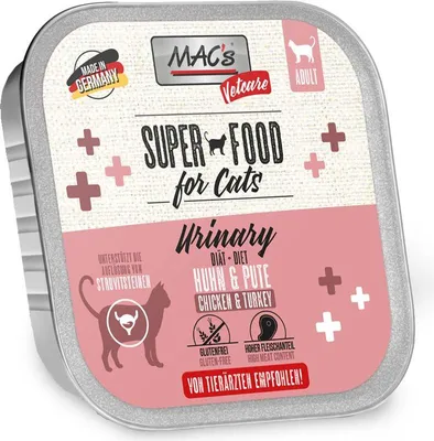 Produktbild von MAC's CAT |tcare Urinary 16x100g | Huhn & Pute