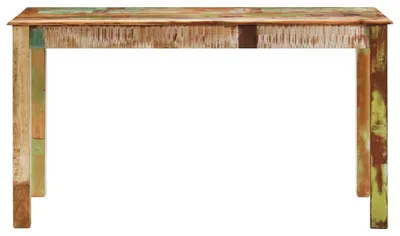 Zdjęcie produktu dla vidaXL Stół do jadalni z litego drewna 140x70x76 cm