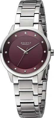 Productafbeelding van Regent dameshorloge, metalen band, analoog, zilver, modelnummer D2UR2252810