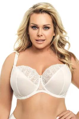 Produktbild von Gorsenia k425 casablanca dame soft bh bügel große brüste, ecru, 70g