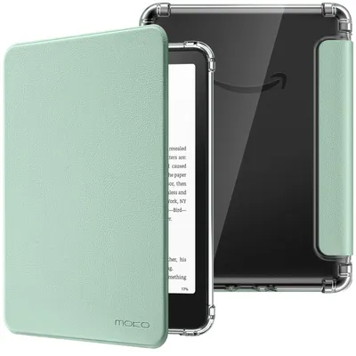 Obrázok produktu pre Puzdro Moko pre 7" Kindle Paperwhite 12. generácie a Colorsoft, farba: Agave zelená