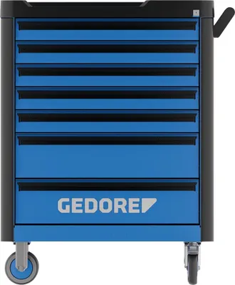 Produktbild von GEDORE WHL-L7-TS-147 Werkzeugwagen workster highline mit 147-teiligen Werkzeugsortiment, 3082105