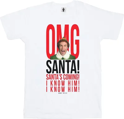Produktbild von Elf - "OMG I Know Him" T-Shirt für Damen BI22091 (XL) (Weiß)