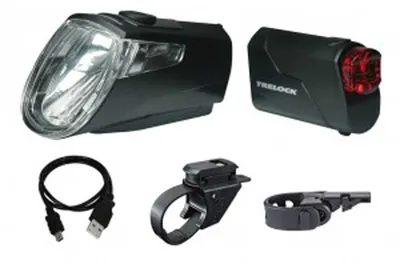Produktbild von Trelock LS 360 I-Go Eco 25/LS 720 Set Schwarz 25 lm Fahradlichterset