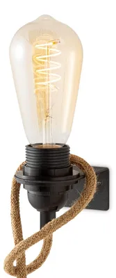 Produktbild von Home sweet Home Vintage Wandlampe 10 x 6 x 4 cm - Ohne Leuchtmittel