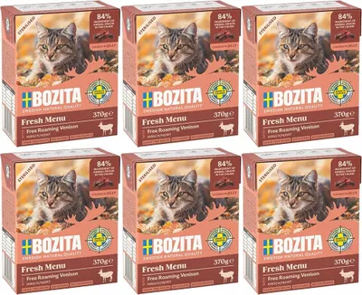 Immagine prodotto di Bozita 370gx6 Sterilised HiG con cervo