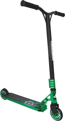 Productafbeelding van Stuntstep - Trickstep - Extreme stunts - HIC compressie - 110 mm wielen - Hydro Green
