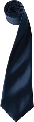 Immagine prodotto di Premier Workwear PR750 | Cravatta di raso 'Colours' / 144 x 8,5 cm - Colore: Navy (circa Pantone 2766) - Dimensioni: 144 x 8,5 cm