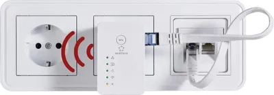 Produktbild von Renkforce RF-4818888 RF-AP-N300Mini punkt dostępowy WLAN 300 MBit/s 2,4 GHz