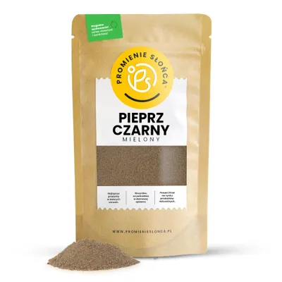 Zdjęcie produktu dla Pieprz Czarny Mielony 100 g
