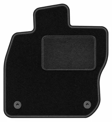 Image de Tapis conducteur en moquette pour Skoda Octavia IV E-Tec 2020- (berline/break/liftback) – 1 pièce, noir, sur mesure – Wielganizator LUX