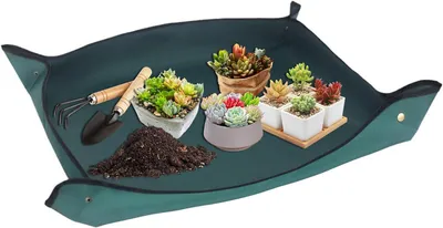 Produktbild von Sukkulentenmatte 110x75 cm, wasserdicht, zum Umtopfen, 600D Oxford-Gewebe, faltbar