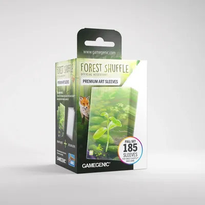 Zdjęcie produktu dla Asmodee Czech Republic Gamegenic: Koszulki na karty z motywem „Forest Shuffle”