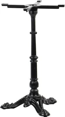 Zdjęcie produktu dla Żeliwna podstawa stołu SH-5051A, do biura, hotelu, restauracji, wymiary 42x72,5 cm, kolor czarny