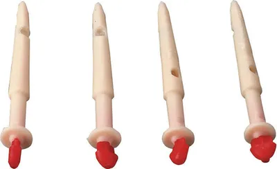 Produktbild von Kerbl Zitzenkanüle, 10 Stück-Packung 4,5 cm