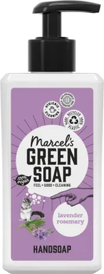 Obrázok produktu pre Marcel's Green Soap - Mydlo na ruky - Levanduľa a rozmarín - Jemná starostlivosť - 250 ml - 1 tyčinka