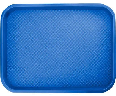 Produktbild von Fast Food Tablett 350x450mm - blau