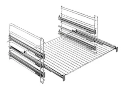 Produktbild von AEG TR3LFV, Backofen-Schiene, AEG, Metall, Edelstahl, 383 mm, 14 mm