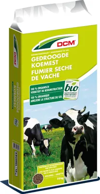 Produktbild von DCM Organischer Kuhmist Granulat Düngemittel 10 kg für eine natürliche Gartenpflege