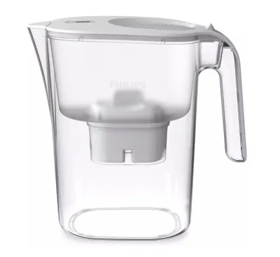 Immagine prodotto di Philips AWP2936WHT/10 Caraffa Filtrante 3 L Filtraggio Acqua Trasparente Bianco