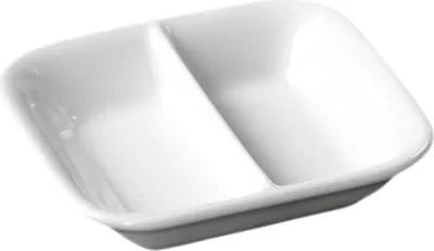 Image de Ritzenhoff & Breker Coupelle à dips GUSTO CABARET 90 mm, blanche en porcelaine, lavable au lave-vaisselle, en deux parties, - 12 pièces (32468)