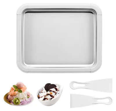 Produktbild von DIY-Eismaschine zum Herstellen von selbstgemachtem Eis mit Spatel