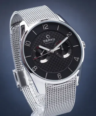 Obrázek produktu pro Obaku Denmark pánské hodinky V171GMCBMC stříbrné
