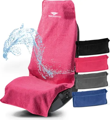 Produktbild von WALSER Sitzaufleger Multicover, universal Auto-Sitzauflage, waschbarer Autositz-Überwurf pink