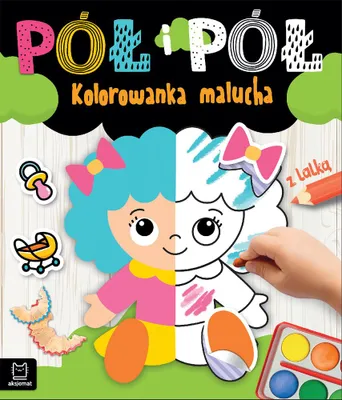 Obrázek produktu pro Farbspaß mit der Puppe: Malbuch für Kleinkinder