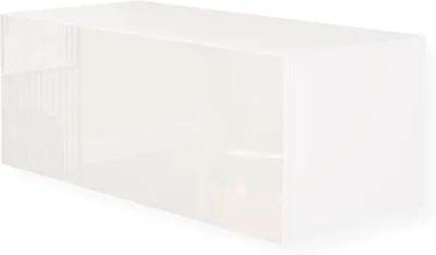 Obrázok produktu pre Nástenná Skrinka Biela Plný Wysoký Lesk TV Lowboard 90 cm Nástenná Skrinka TV Skrinka Nábytok do Obývačky Moderná