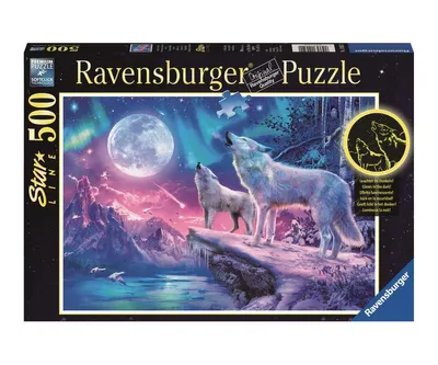 Produktbild von Wolf im Nordlicht Ravensburger 14952