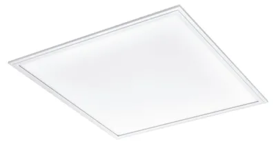 Imagen del producto de EGLO Salobrena 1, cuadrado, blanco, aluminio, plástico, IP20, clase II, ENEC