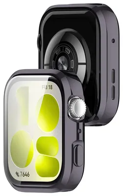 Produktbild von Schutzhülle für Huawei Watch Fit 5, Bizon Case Watch Felipe, Grau